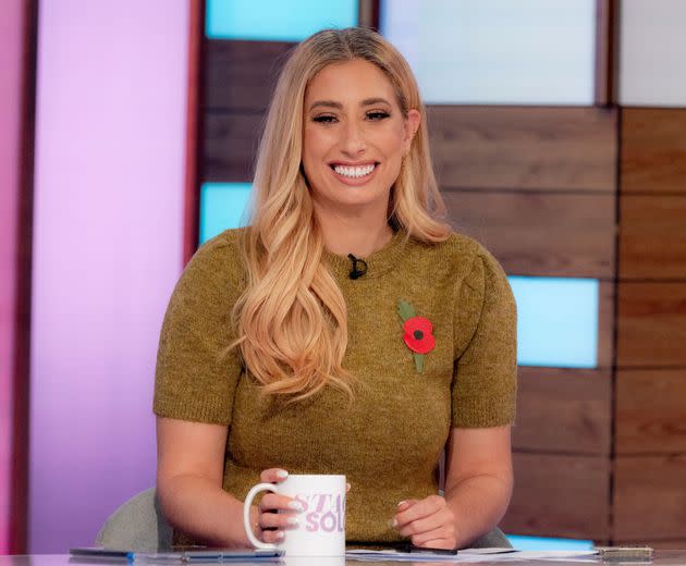 Stacey Solomon on Loose Women on Wednesday