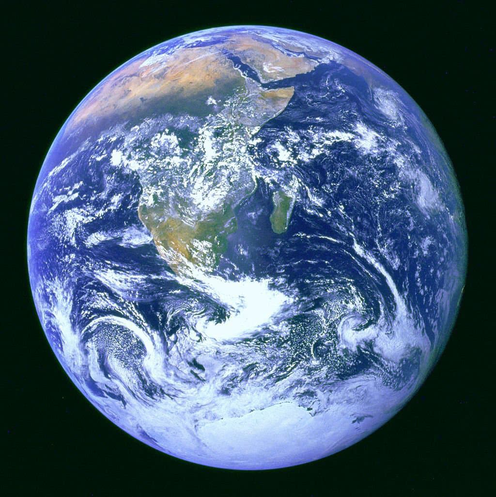 La planète Terre. - Wikimedia - CC