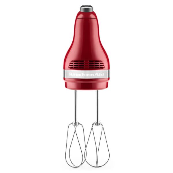 KitchenAid Ultra Power 5 Speed Hand Mixer in empire red