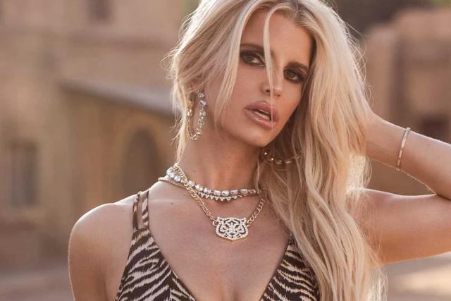 Jessica Simpson Posts 'Thirsty' Swimsuit Photo Modeling a Daring