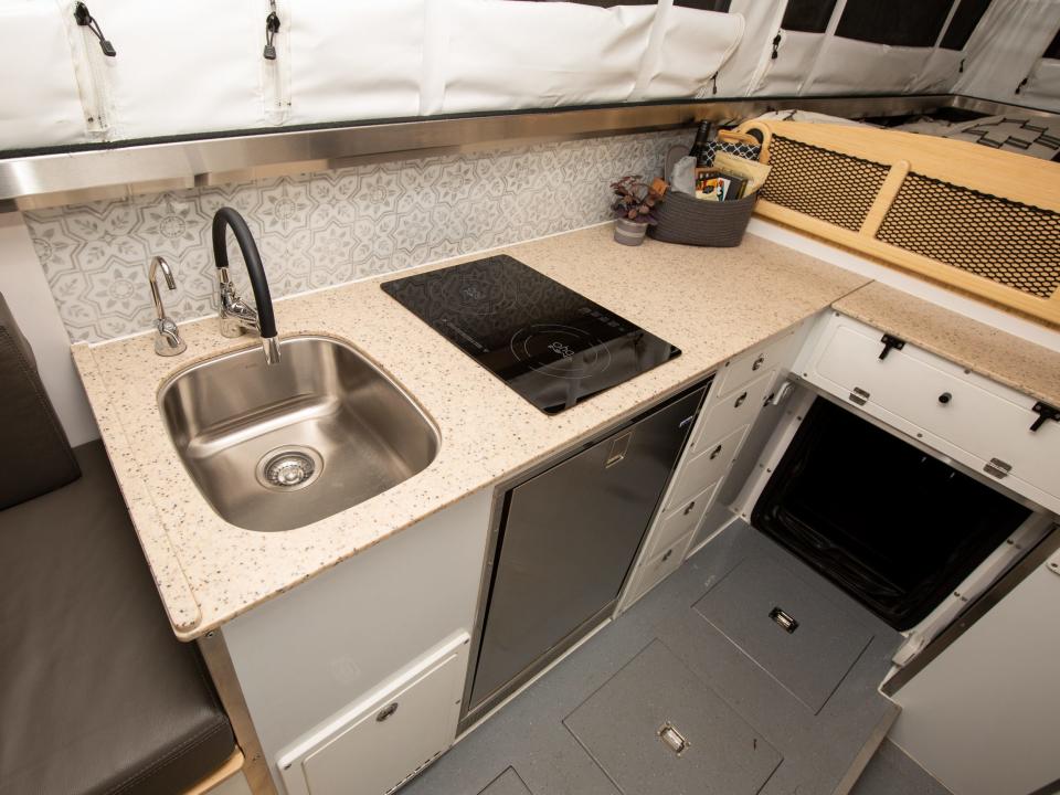 Inside the EarthCruiser Terranova