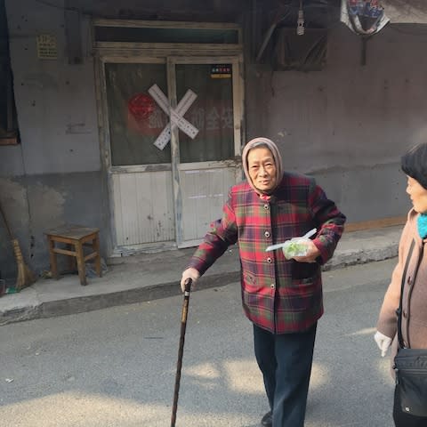 The Beijing house of Mr Rao, from Inner Mongolia, in China's north. He has lived there for 18 years but has been told to leave. - Credit: Neil Connor/Telegraph