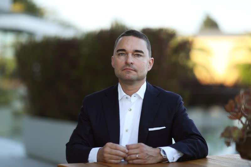 German investor Lars Windhorst poses for a portrait in Los Angeles