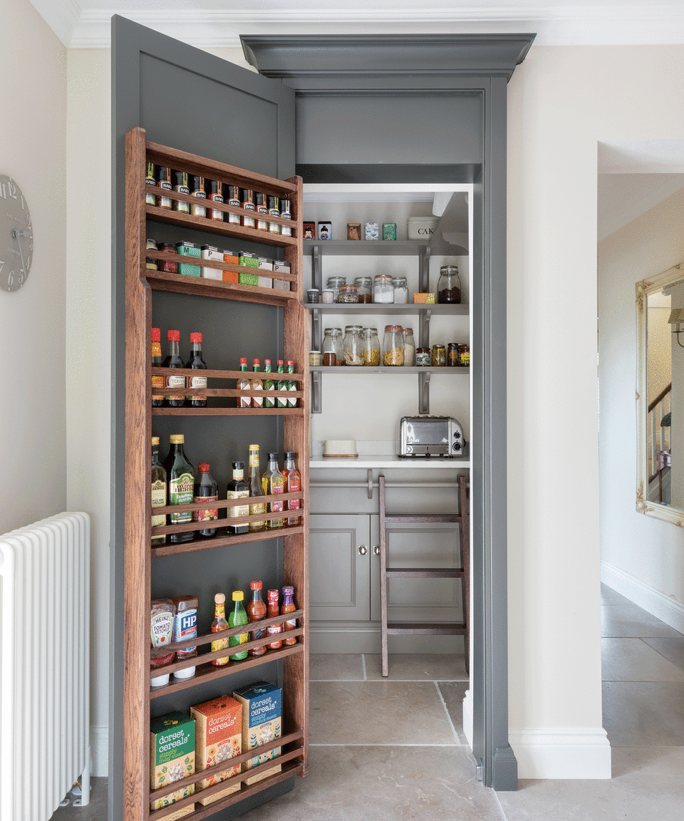 Install a hardworking pantry that uses every inch of space