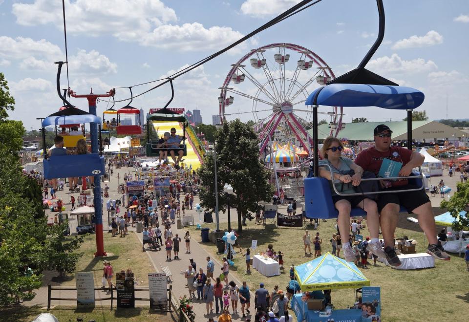 The Ohio State Fair opens July 24 and runs through Aug. 4.