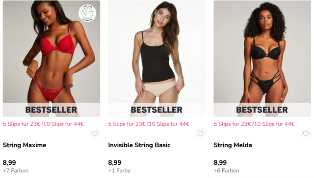 Cyber Monday: Dessous bis Loungewear - die besten Deals von Hunkemöller,  Intimissimi und Co.