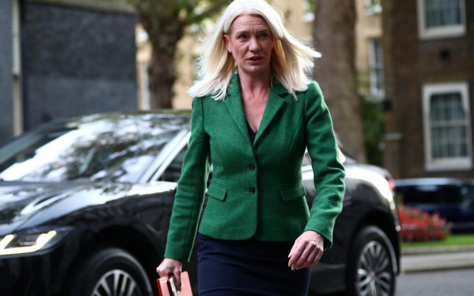 Amanda Milling has served as co-chairman of the Conservative Party (alongside Ben Elliot) since February 2020 - Hannah McKay/REUTERS