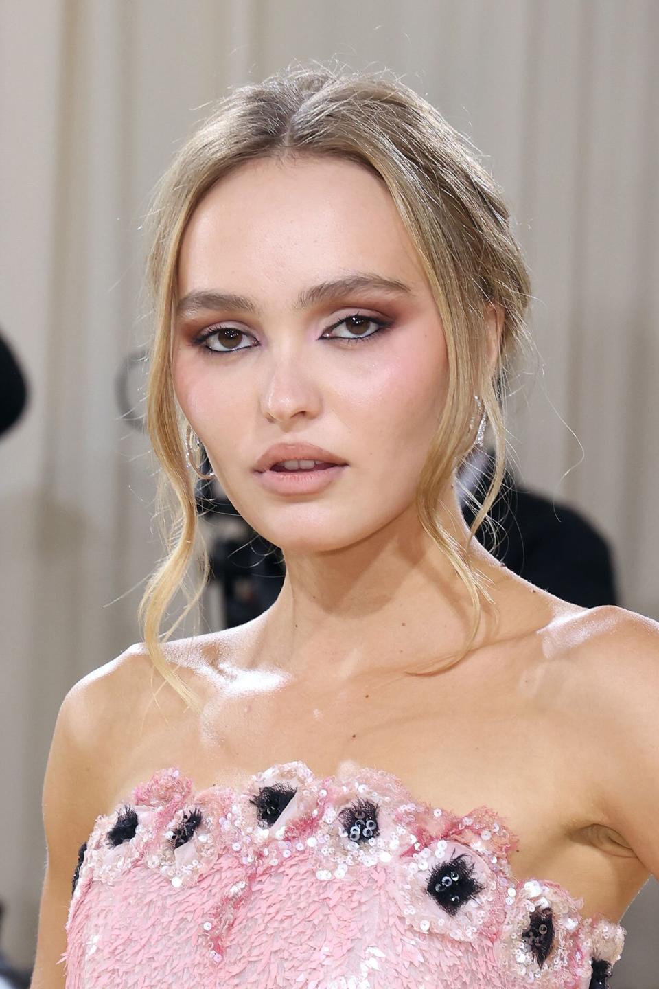 Lily-Rose Depp at the 2021 Met Gala