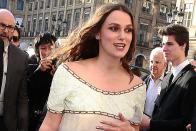 Keira Knightley is pregnant with baby number two! Actress debuts growing bump as she steps out in Paris