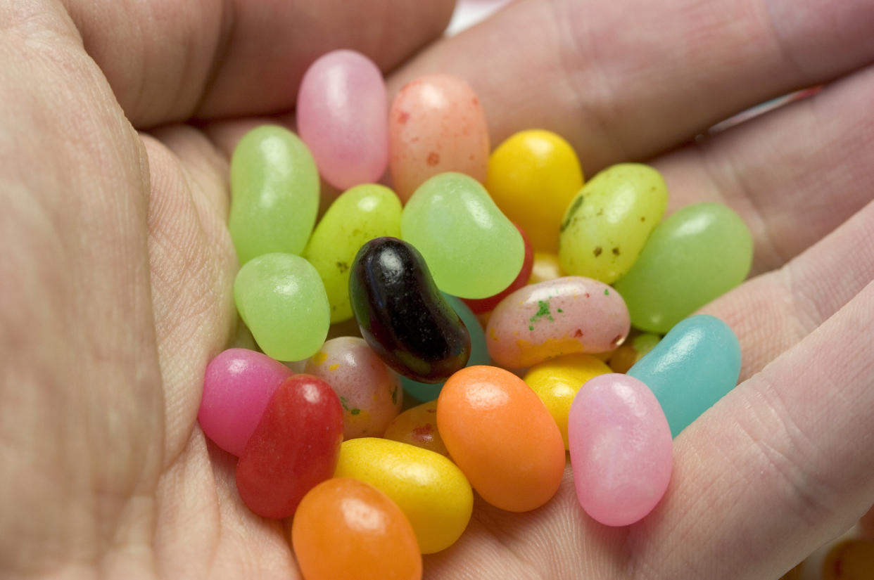 Jelly beans are candy, and most candy contains sugar, lest we all forget. (Photo: Jason Stitt via Getty Images)