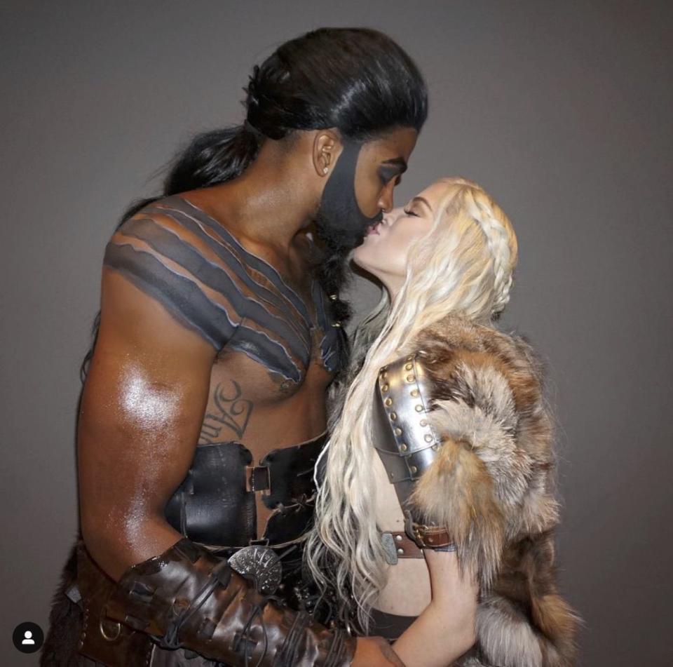 Tristan Thomas and Khloe Kardashian - 'Game of Thrones' Characters