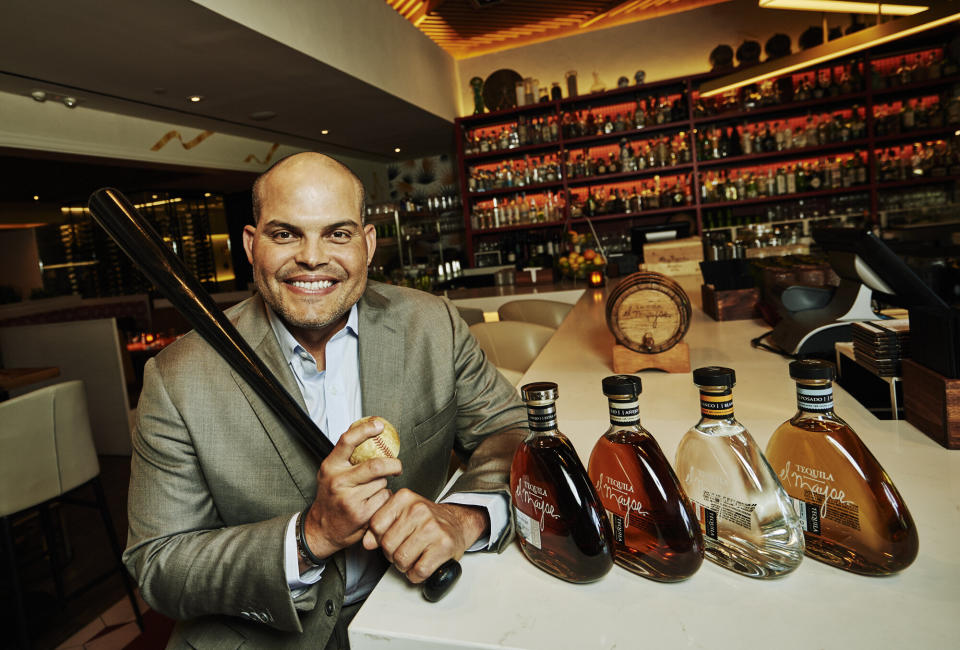 Typically, it's not a good idea to swing a baseball bat around glass bottles &mdash; I don't have time to explain why, just trust me. However, Hall of Famer Pudge Rodriguez would probably love you to take a swing, er, swig, of his line of <a href="https://elmayor.com/home/" target="_blank" rel="noopener noreferrer">celebrity tequila</a>. Be careful, because you may need a designated driver along with a designated hitter.