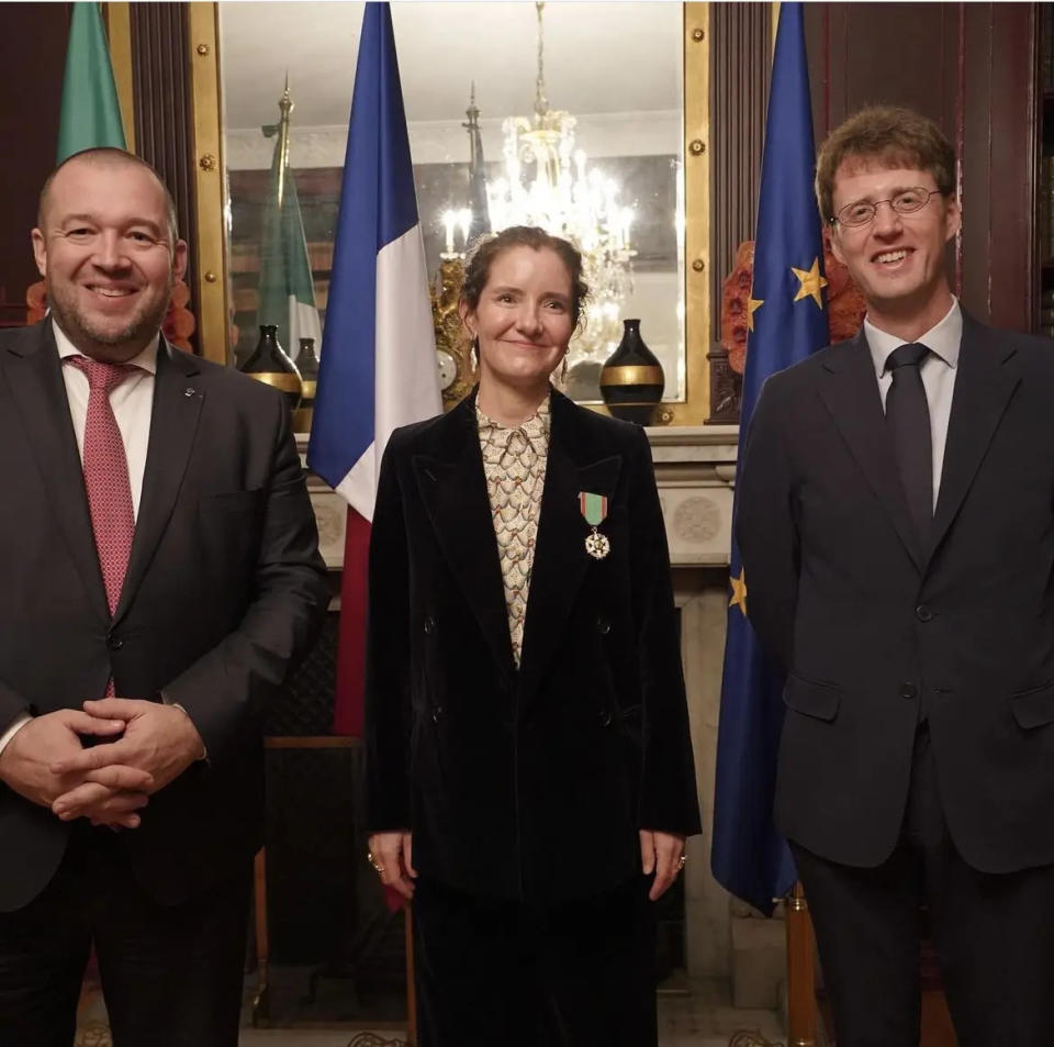 Elena Reygadas Medalla al mérito agrícola