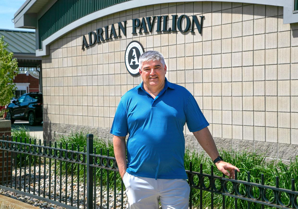 Local business owner, longtime resident and Adrian school board member Jay Marks is the market master of the new Adrian City Market at the Pavilion, which debuts for the 2022 season Saturday, May 21, at the Toledo Street pavilion in downtown Adrian.