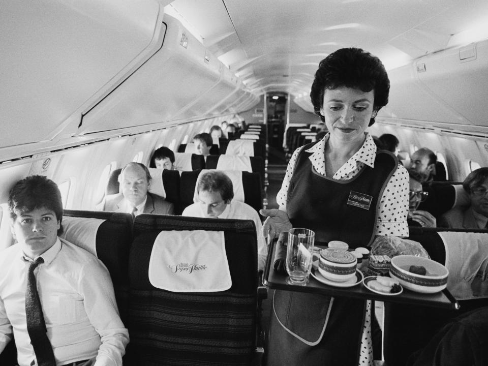 Concorde passenger