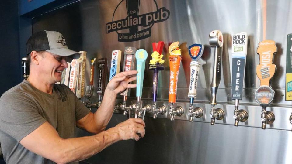 John Breiner recently opened The Peculiar Pub at 8141 Lakewood Main St. He previously owned Ed’s Tavern and Wolves Head Pizza and Wings.