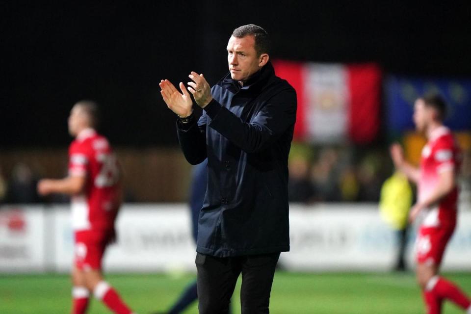 Collins took charge at Oakwell in the summer <i>(Image: PA)</i>