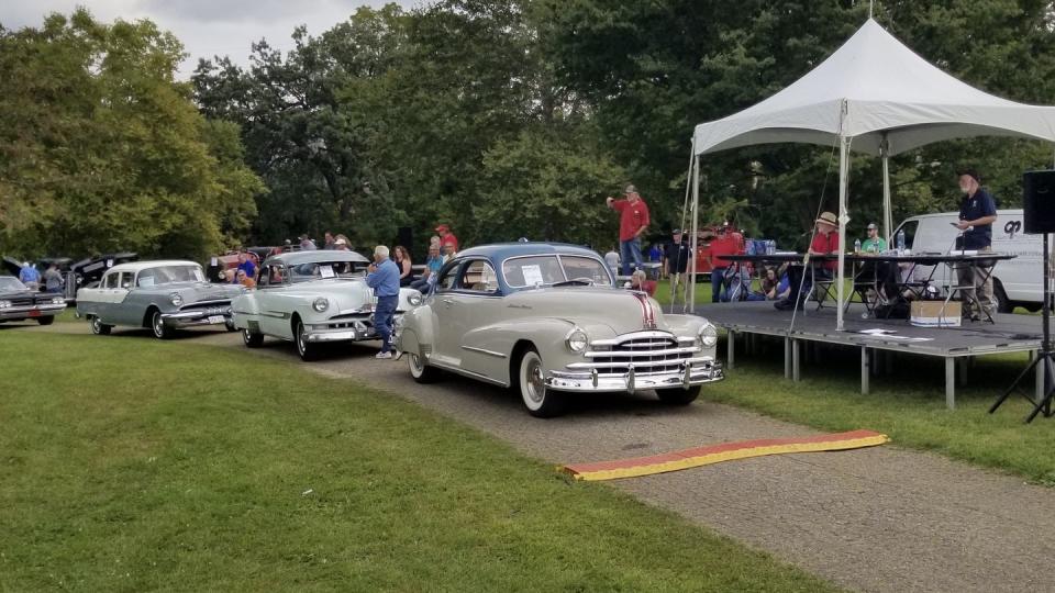 1948 pontiac silver steak at 2023 orphan car show ypsilanti mich