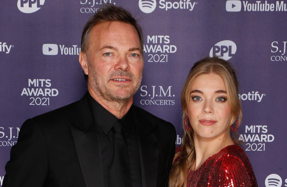 Pete Tong and Becky Hill at the Music Industry Trusts Award ceremony in London credit:Bang Showbiz