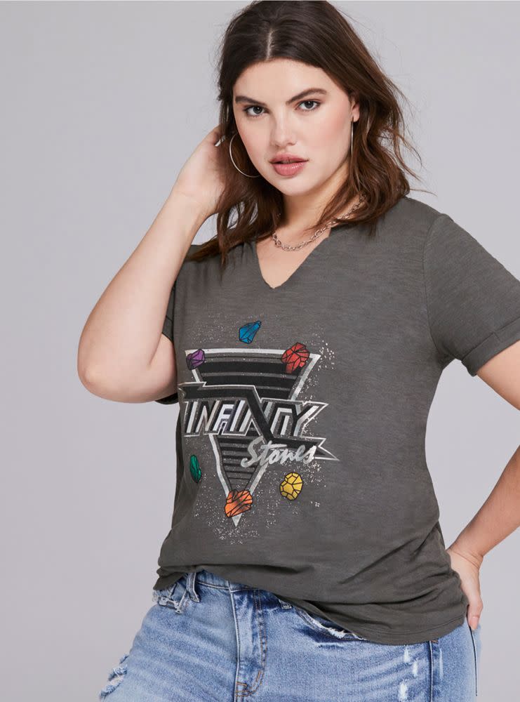 Torrid just launched a limited edition,12-piece Marvel collaboration, just in time for the release of Avengers: Endgame.