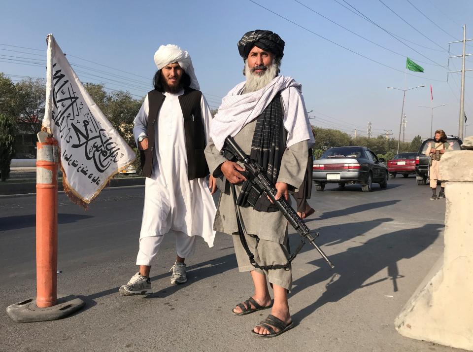 taliban fighters in kabul