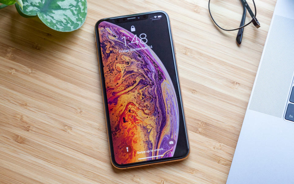 The 2018 iPhone XS introduced OLED screens. (Credit: Tom's Guide)