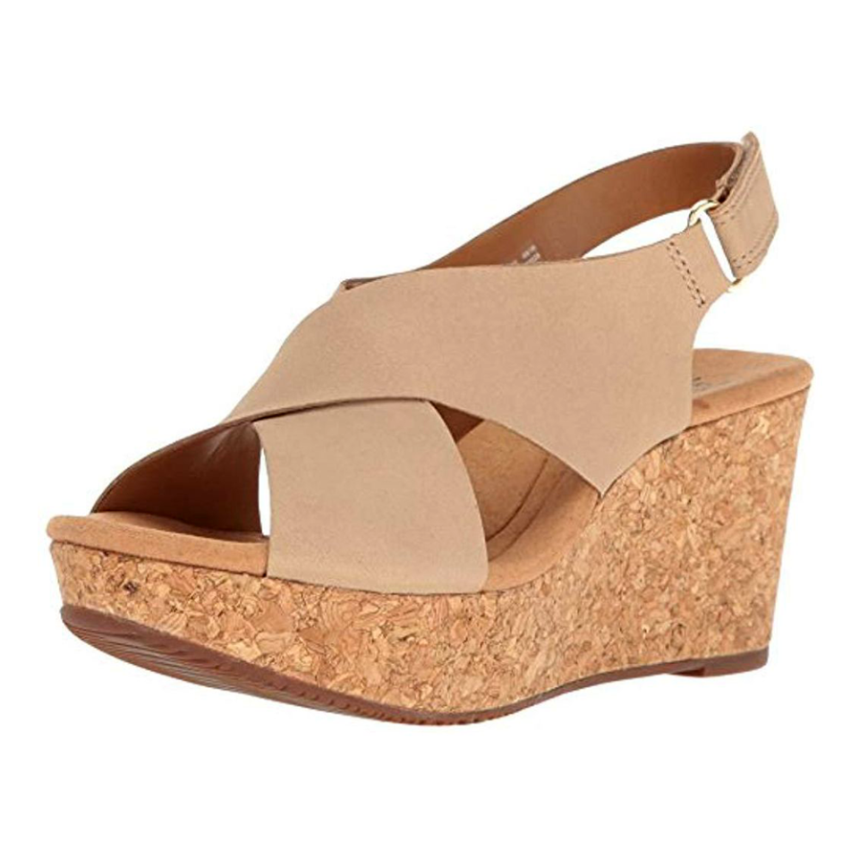 9)  Annadel Eirwyn Wedge Sandal