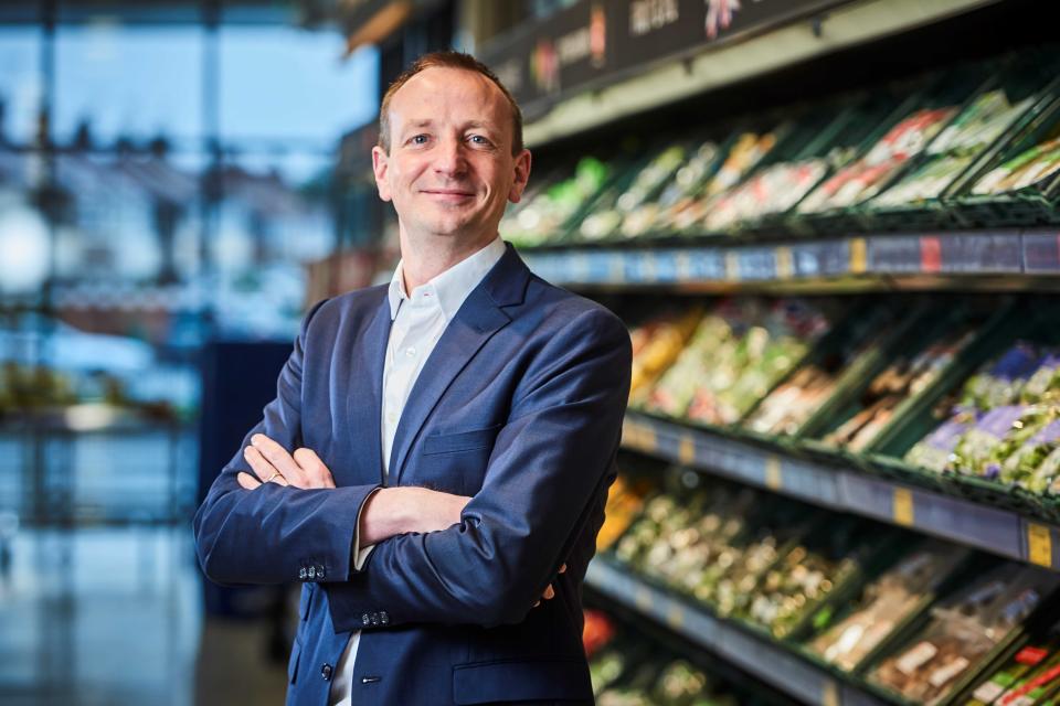 Giles Hurley, CEO of Aldi UK & Ireland (Aldi/PA)