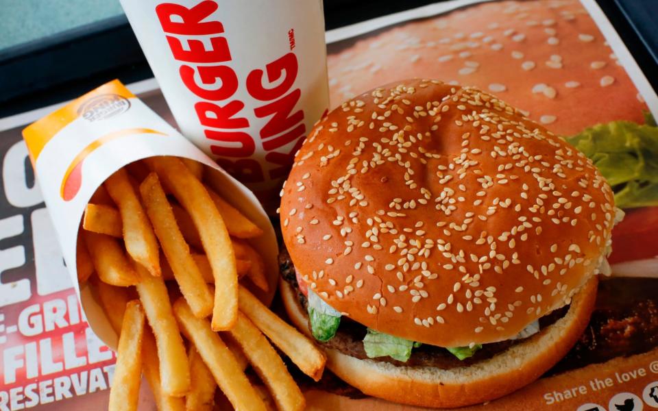 Burger King in Russia promised a reward of free burgers to women who get