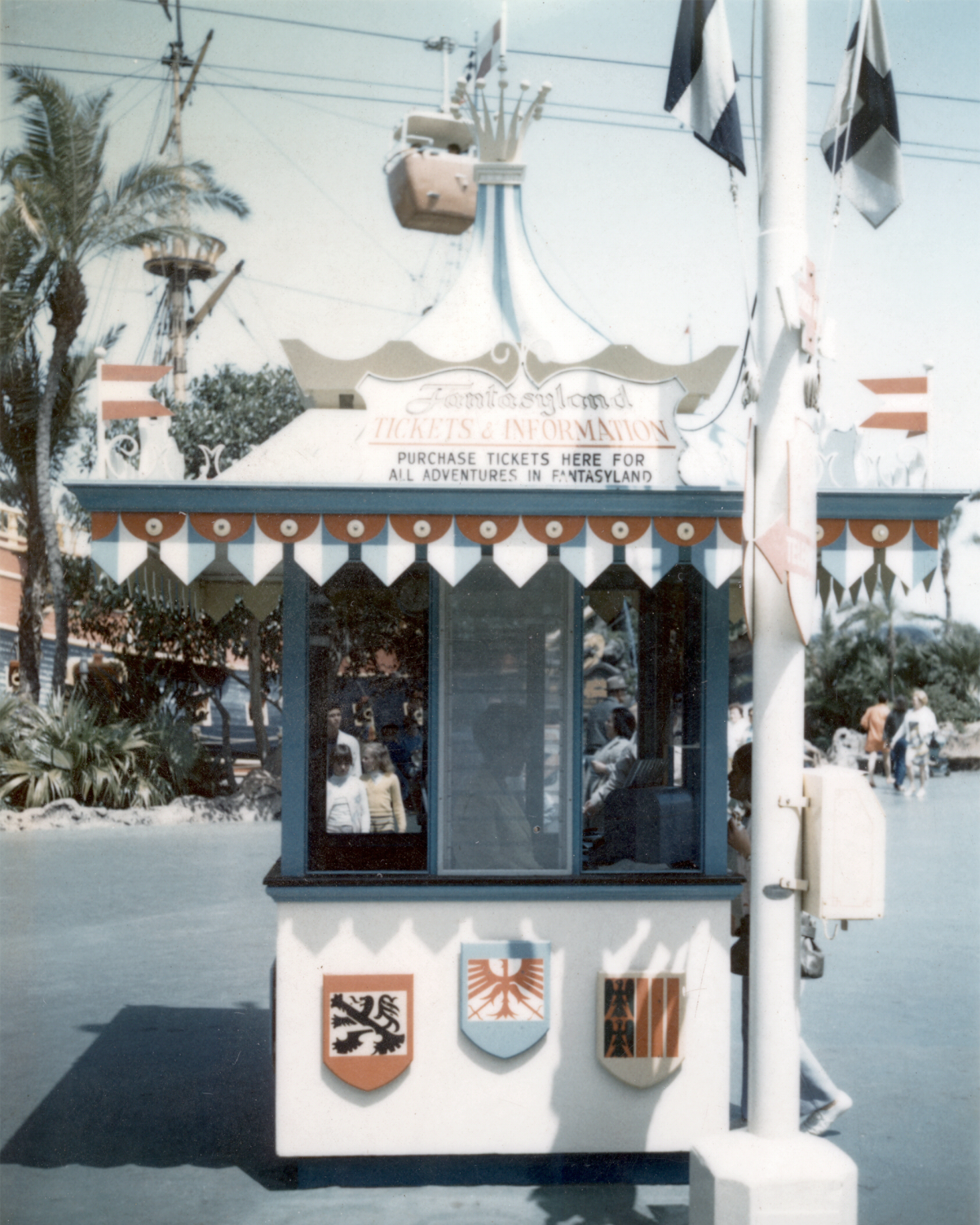 Ticket booth at Fantasyland