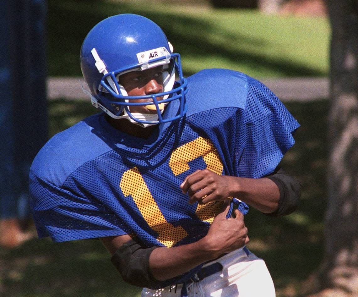 Matt Barnes was a star wide receiver at Del Campo High School in the late 1990s, but his talent in basketball took him to UCLA and the NBA.