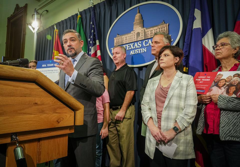 Sen. César Blanco says he wants to make sure that everyone in Texas has access to quality health care despite the state's health care workforce shortage.