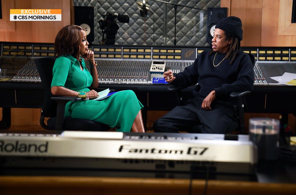 JAY-Z sits down with Gayle King and settles one of the internet's biggest debates