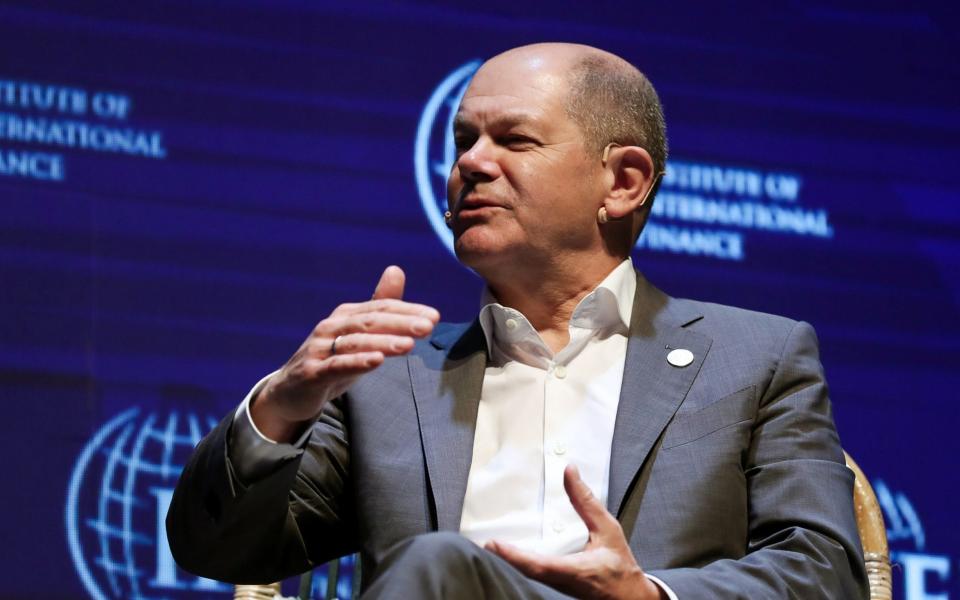 Olaf Scholz, Germany's finance minister, proposed the scheme - Bloomberg