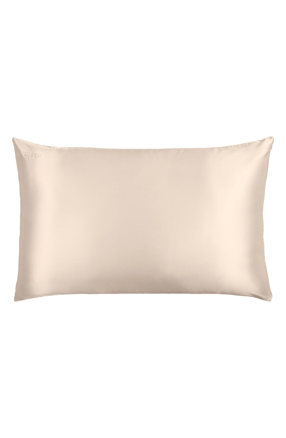 1) Blissy Mulberry Silk Pillowcase