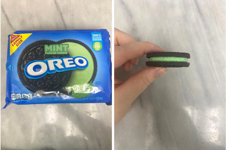 Mint Oreos