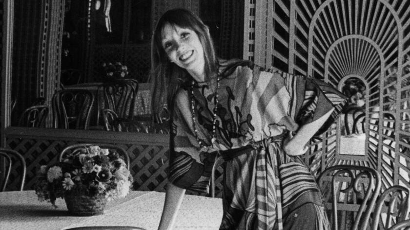 Jan. 19, 1971: Actress Shelley Duvall in the