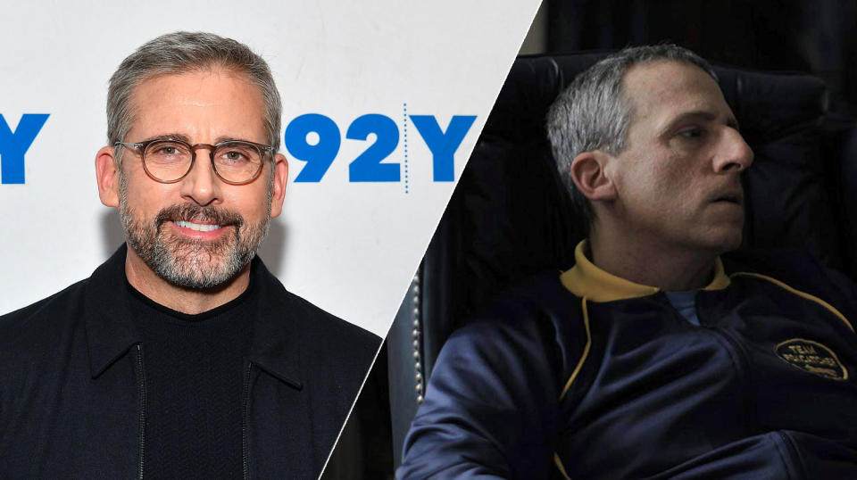 Steve Carell donned a fake beak to play an eccentric millionaire in <i>Foxcatcher</i>.