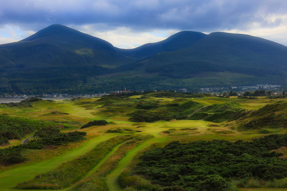 Royal County Down 4th hole