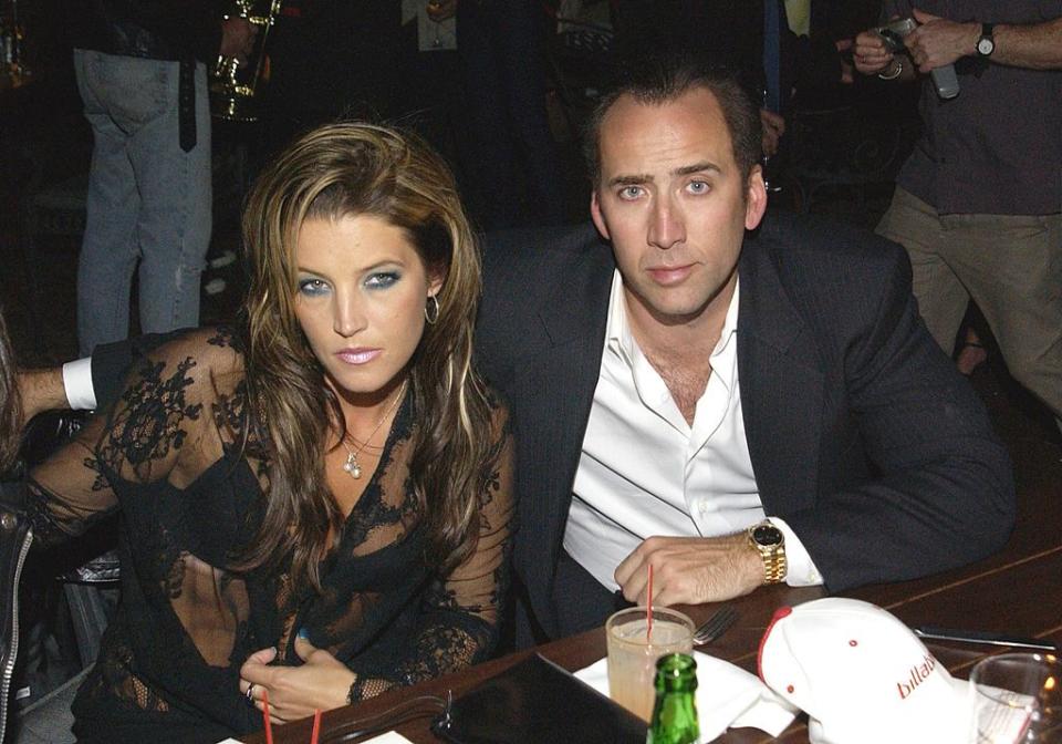 Nicolas Cage & Lisa Marie Presley