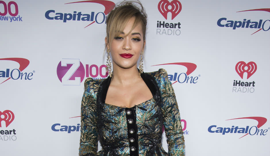 Rita Ora can't stop flashing her cleavage following embarrassing nip slip -  Irish Mirror Online