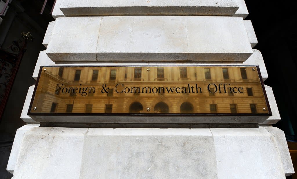 The Foreign Office in central London (PA) (PA Archive)