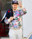 <p>Mark Wahlberg steps out after a sweat session in Los Angeles on Friday.</p>