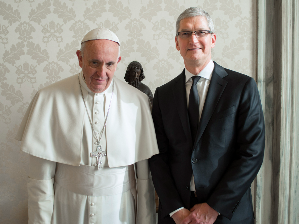 pope tim cook