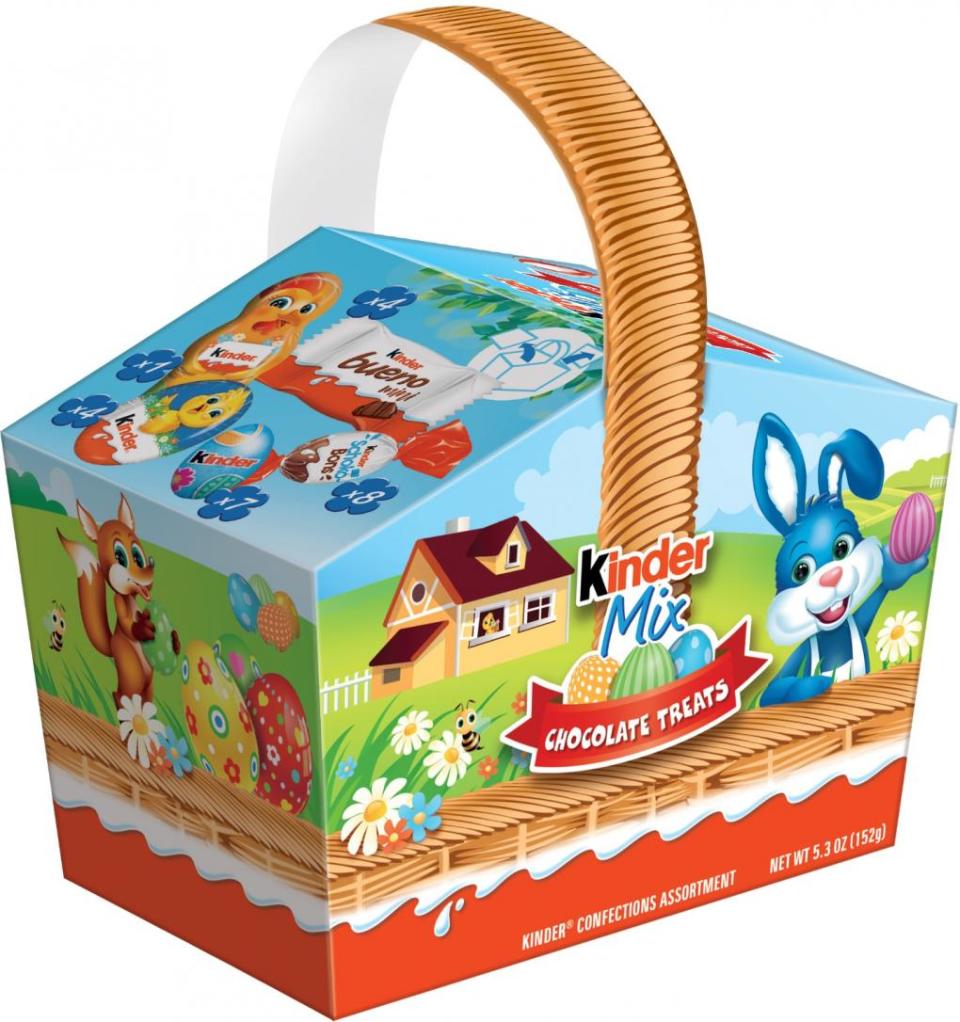The Kinder Mix Chocolate Treats basket has been pulled from supermarket shelves.
