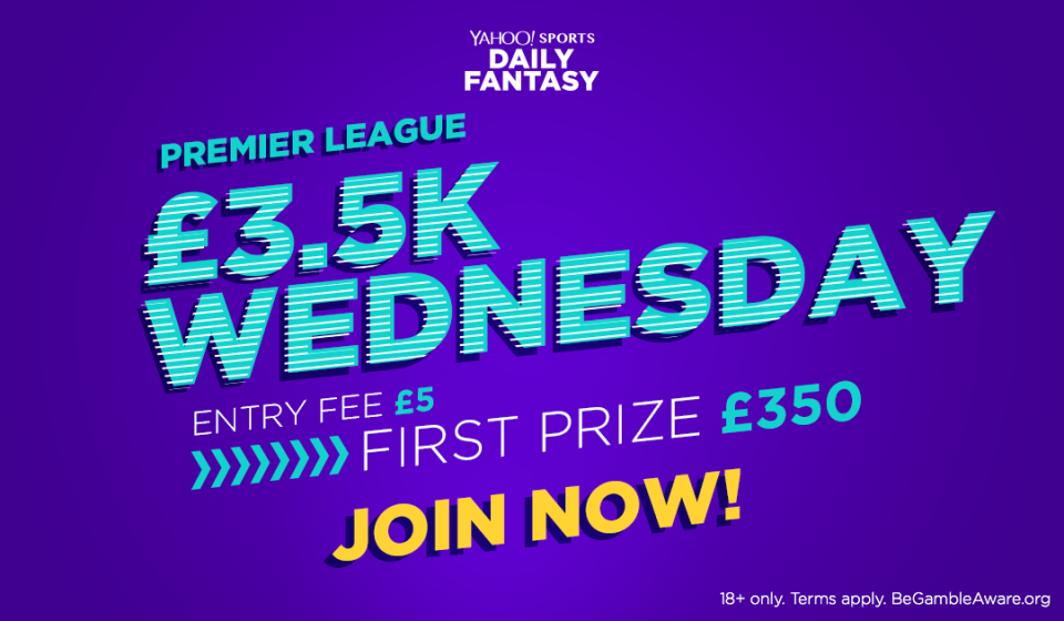 Win <strong>£350 cash</strong> playing fantasy football <a href="http://bit.ly/2rxsVm1" rel="nofollow noopener" target="_blank" data-ylk="slk:here;elm:context_link;itc:0;sec:content-canvas" class="link ">here</a>!