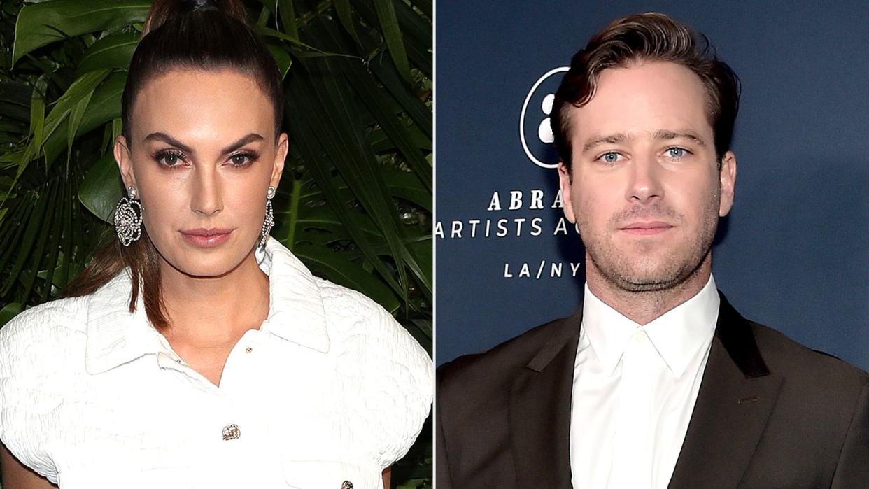 Elizabeth Chambers; Armie Hammer