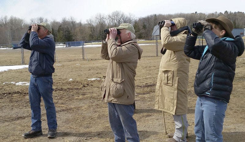 The Little Traverse Conservancy will partner with the Mackinac Straits Raptor Watch for a bird watching event on April 8.