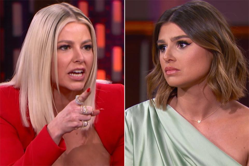 Ariana dice a Raquel di “andare da sola con la grattugia” nel segmento della riunione di Vanderpump Rules