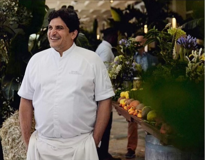 Internationally known Mauro Colagreco headlined to dinner events at the Four Seasons Resort Palm Beach.